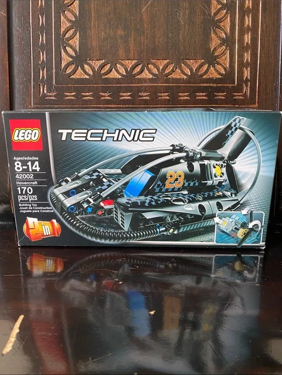 LEGO Technic Black & Blue Hovercraft Model