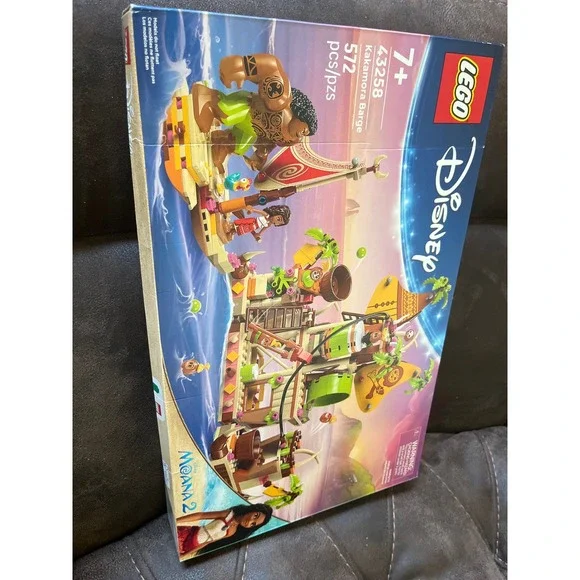 LEGO Disney Moana 2 Kakamora Barge 43258 Building Set 572 Pcs New