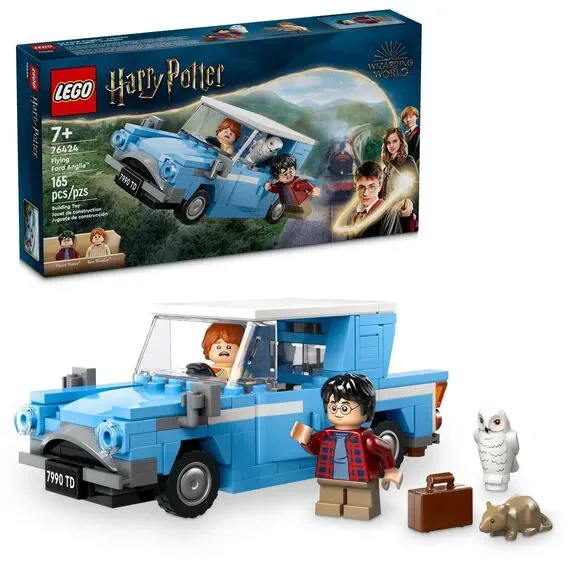 LEGO Harry Potter Flying Ford Anglia 76424 new owl blue car
