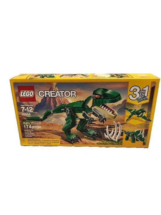 LEGO Creator 3 in 1 31058 Mighty Dinosaurs - New Sealed