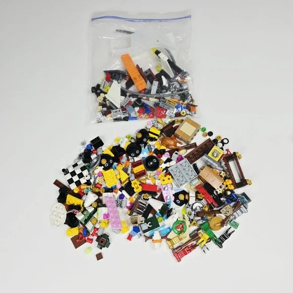 Lot Of 8oz Lego Bricks Blocks‎ Parts Set Legos Unsorted Toys Kids Play