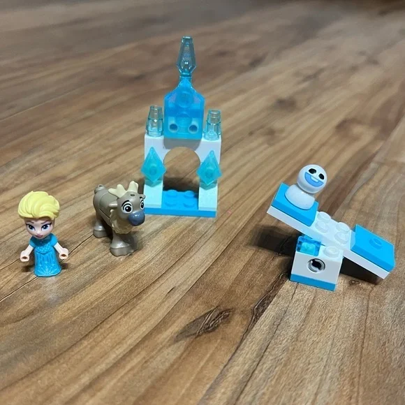 LEGO Disney Elsa‎ Micro Doll Figure Elsa’s Castle Snowgie Sven FROZEN Princess
