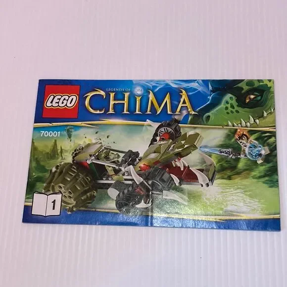 LEGO 70001 Legends of‎ Chima Booklet manual only