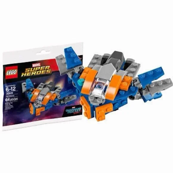 LEGO Marvel: The Milano (30449) Complete w/Manual