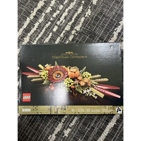 LEGO Icons Botanical Collection Dried Flower Centerpiece 10314 thanksgiving New
