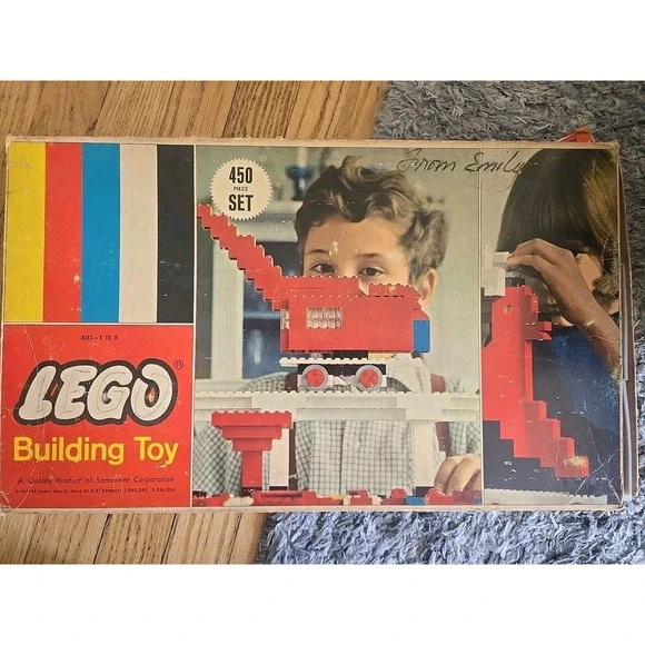 VTG LEGO Building Toy‎ 1960s Samsonite  Corp #450
