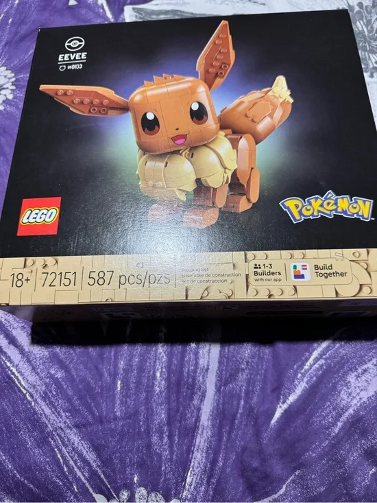 Lego Eevee Buildable Figure - Brown and Tan