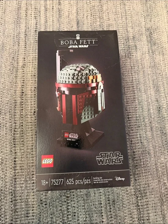 LEGO Boba Fett Helmet Retired- Brand New!