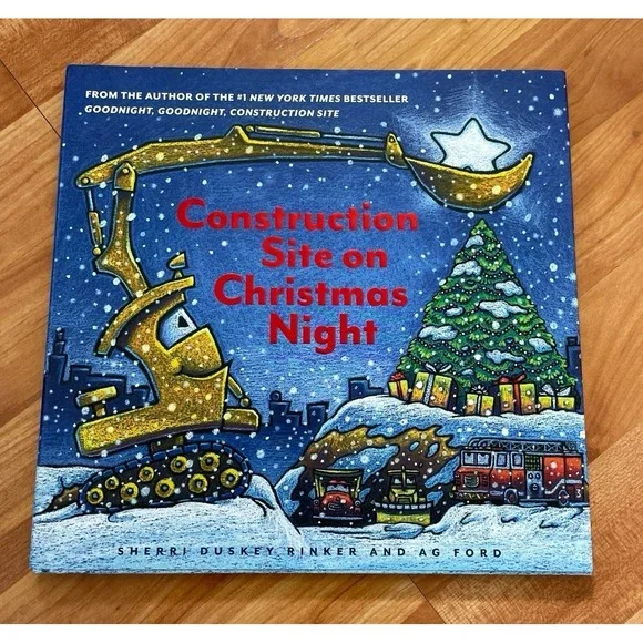 Construction Site on Christmas Night Book‎