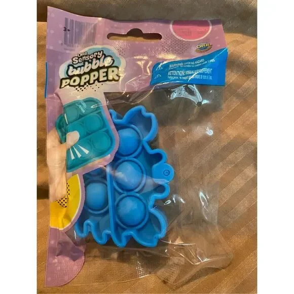 ☀️3/$9☀️ Blue Crab Mini Pop It Fidget Stress Relief Toy