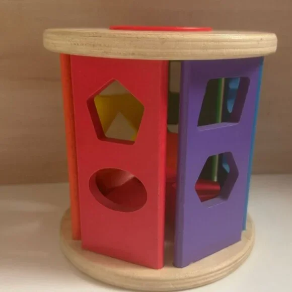 $12 ADD ON melissa & doug match and‎ roll shape sorter one size Zara Baby Gap