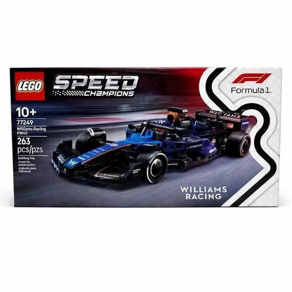 LEGO Speed Champions Williams Racing FW46 F1‎ Race Car 77249 New Sealed