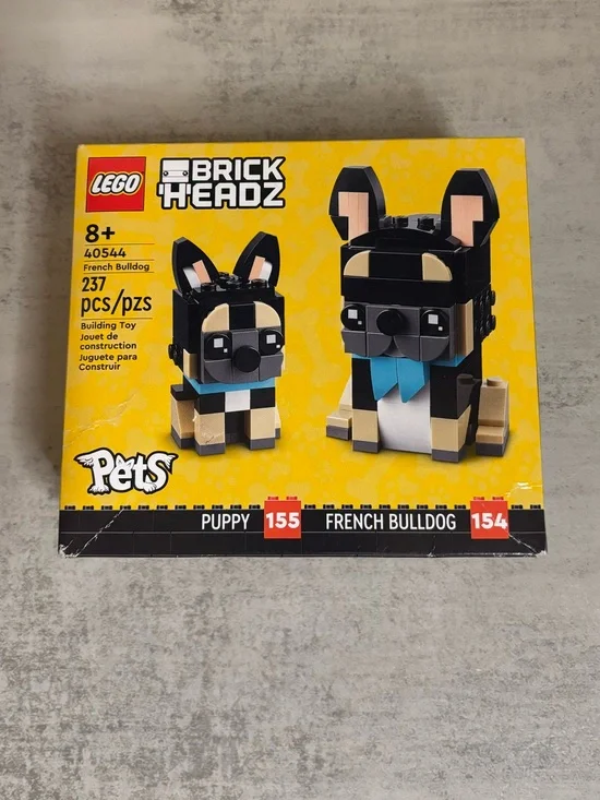 Lego BrickHeadz Pets French Bulldog Set (#40544)