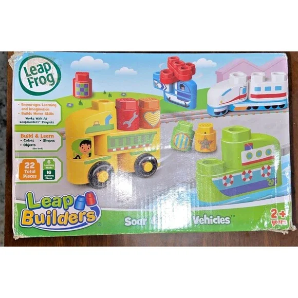 Leap Frog Leap Builders SOAR & ZOOM VEHICLES Set new