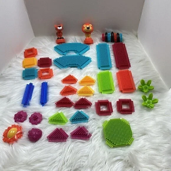 Bristle Blocks Jungle Adventures Building Blocks Set of 37 Educational