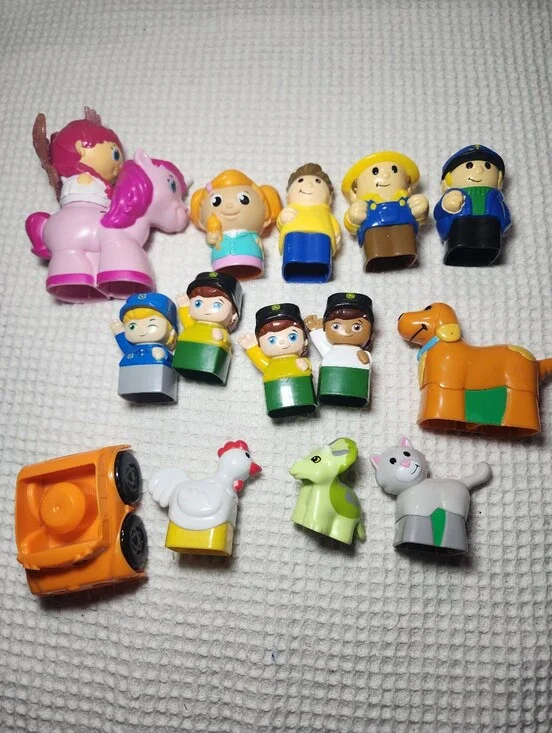 Mega Bloks First Builders Character Set Of 15