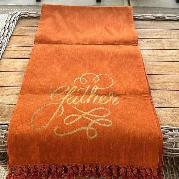 Pier 1 GATHER Table Runner Fall Decor