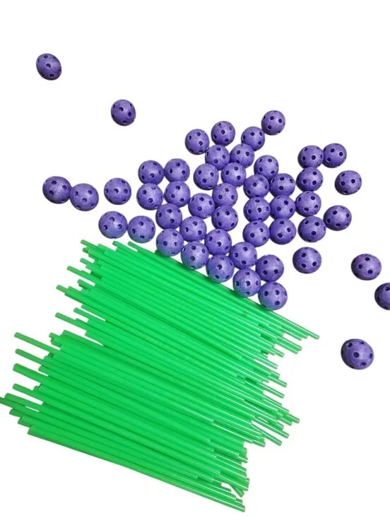 Fort Fun Glow in The Dark Building Kit for Kids 146 Piece STEM Green Purple
