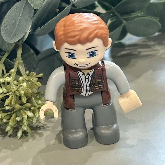 Lego Duplo JURASSIC WORLD Park‎ OWEN GRADY Minifigure Figure
