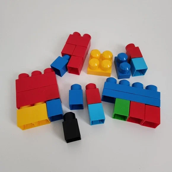Fisher‎ Price Mega Bloks First Builders Toddler Building Blocks 22 Piece Set