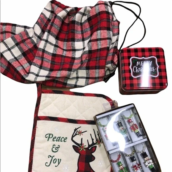Christmas red Buffalo check bundle