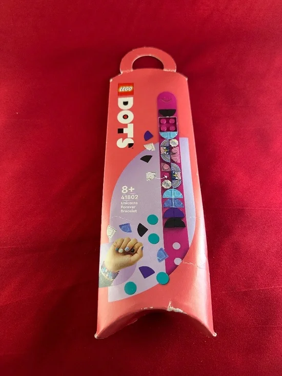NWT LEGO DOTS Unicorns Forever Bracelet Set 41802 Sealed