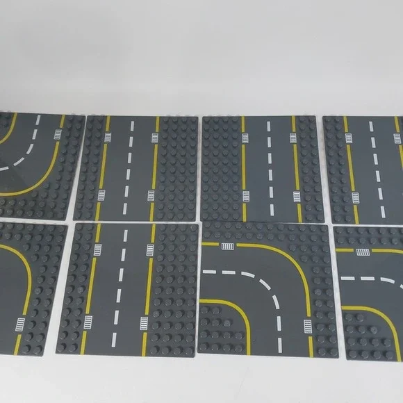 8 Road‎ Building Block Base Plates for Large Blocks