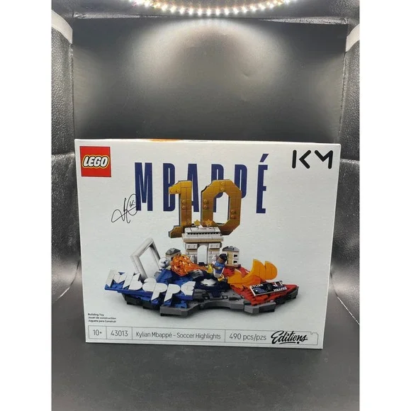 LEGO 43013 Kylian Mbappe Soccer Highlights Editions 490 pcs Factory Sealed NEW