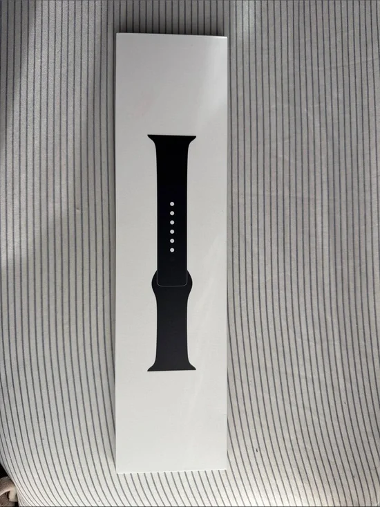 Silicone Apple Watch Band - 40MM - Space Black (NEW)