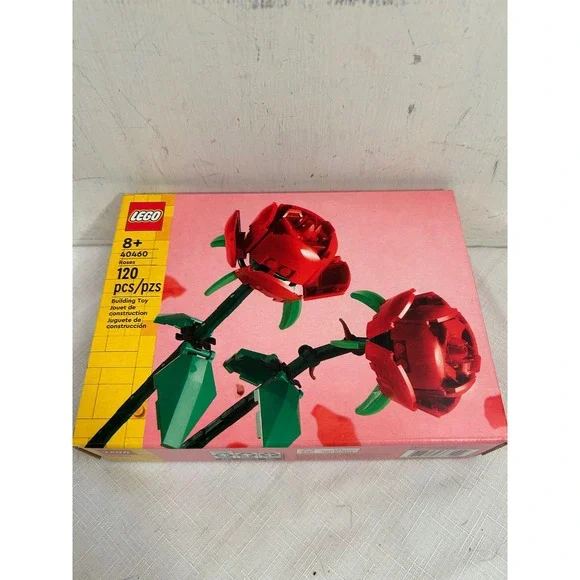 LEGO Roses 40460 120pcs Red Botanical Building Kit Unisex