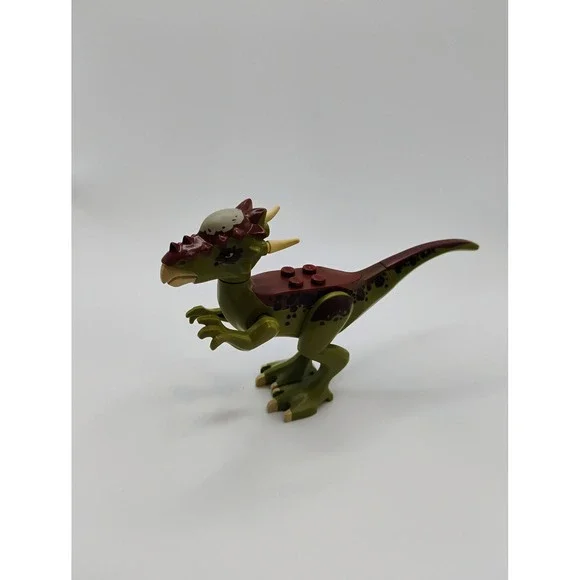 Lego Jurassic World Stygimoloch‎ Dinosaur Figure Olive Green Dark Red 75927