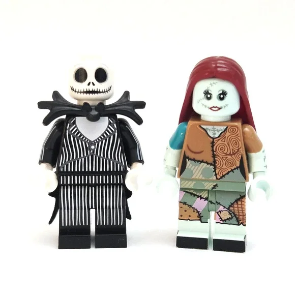 Lego Disney Tim Burton's Nightmare Before Christmas Minifigures Jack & Sally