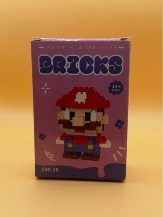 Make A Wish Mini Bricks Building Blocks Sets New (Super Mario)
