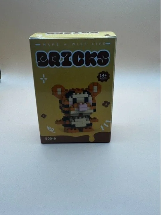 Make A Wish Mini Bricks Building Blocks Sets New (Tiger)