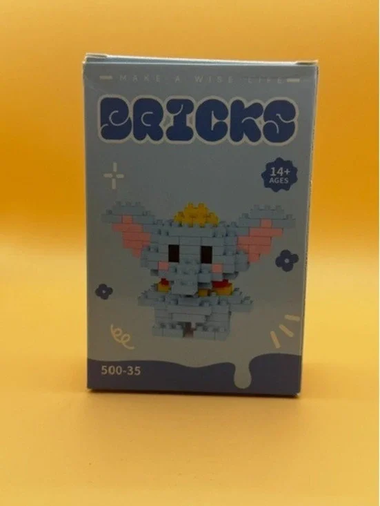 Make A Wish Mini Bricks Building Blocks Sets (Dumbo Elephant)