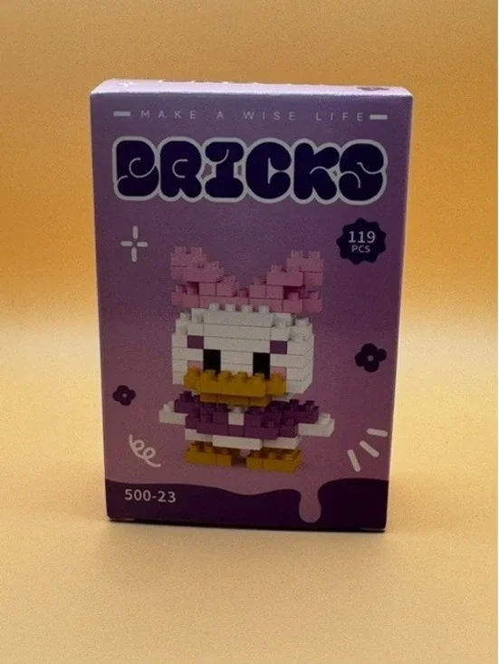 Make A Wish Mini Bricks Building Blocks Sets New ( Daisy Duck)