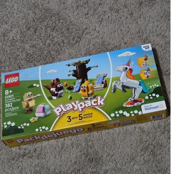 LEGO Springtime Animal Play Pack 66801 | 3 Sets, 5 Builds | 382‎ Pieces