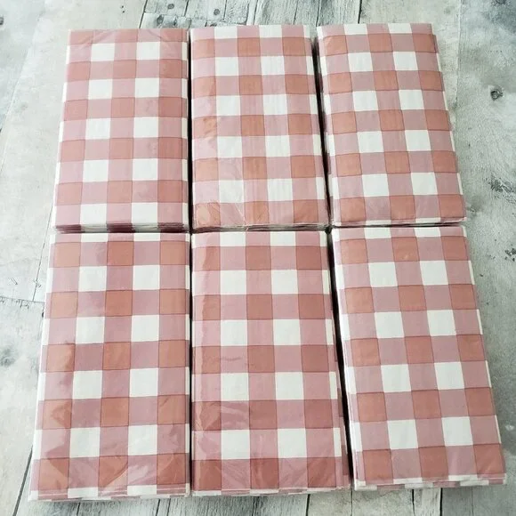 NWT – (Set of 6 pkgs) 16ct Paper Napkin per package