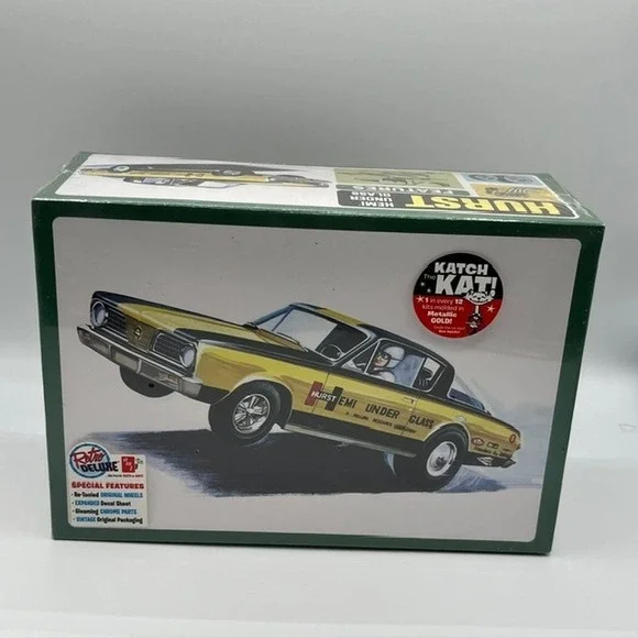 AMT Hurst Hemi Under Glass Barracuda Wheelstander 1/25 Model Kit AMT1153/12