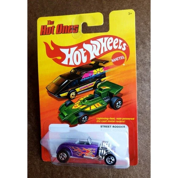 2011 Hot Wheels STREET RODDER FORD Dark Blue THE HOT ONES #W1584 Black Wall 1:64