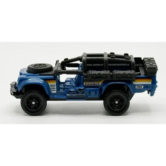 Matchbox 2003 Sahara Survivor‎ Die-Cast Truck Blue Thailand