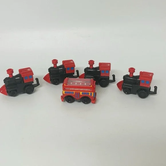 Geotrax Railway Train Steam Engine Locomotives Lot 2004 Push Pull
