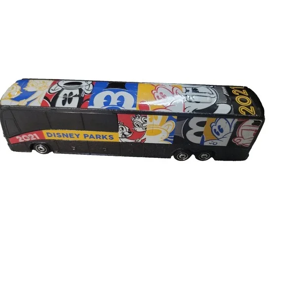Matchbox Disney Parks Mickey & Friends Diecast Toy Bus 2021