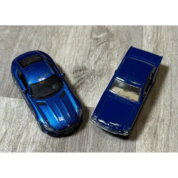 Kinsmart Diecast Cars Mercedes-AMG GT‎ & 1964 Ford Mustang 1:36 & 1:38
