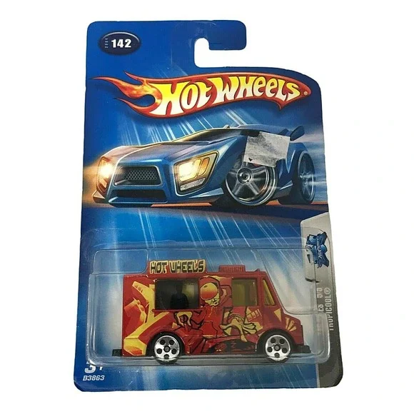 New 2004 Hot Wheels #142 Tag Rides 5/5 Tropicool Food Truck‎