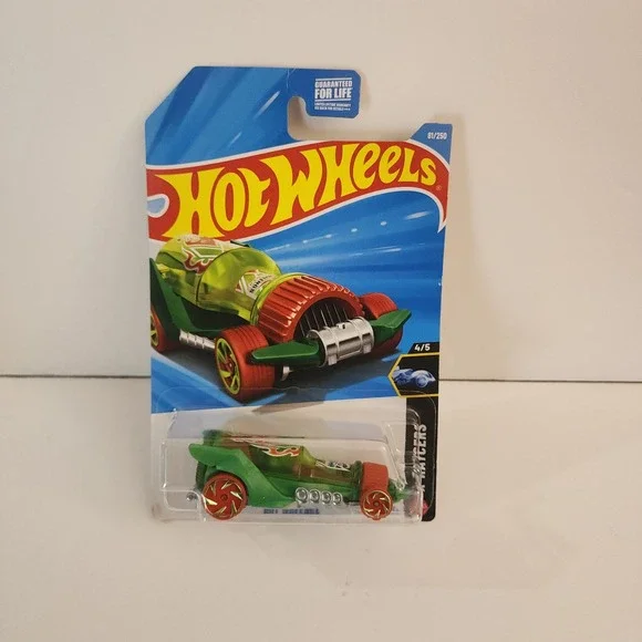 Hot Wheels Hot Wheengs Treasure Hunt X-Raycers‎ Green 81/250 HYW42 NEW