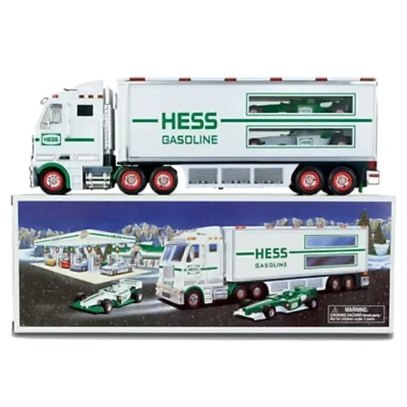 2003 Hess Gasoline Hess Truck with Racecars 14