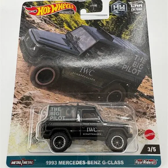 Hot Wheels Premium Off Road Car Culture 1993 Mercedes Benz G-Class