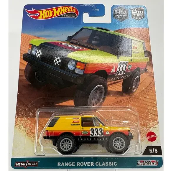 Hot Wheels Premium Off Road Car Culture Range Rover Classic