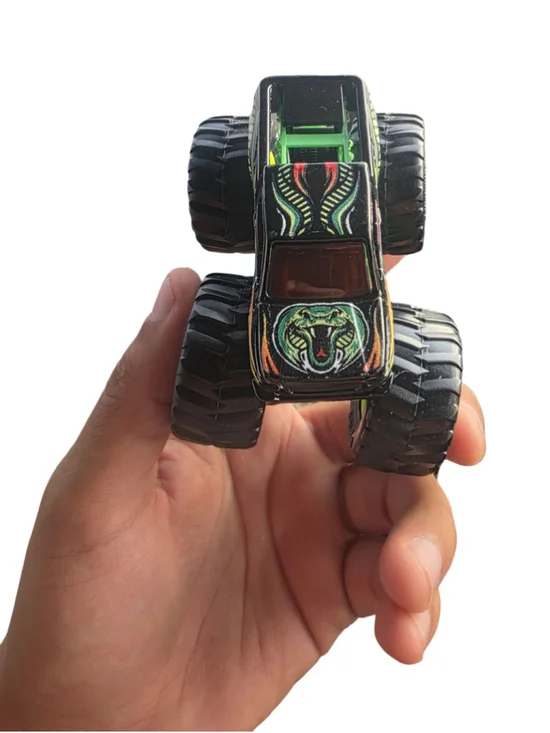 Boys Hot Wheels Monster Truck One Size Black Green